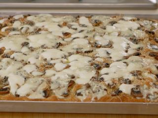 Funghi e scamorza