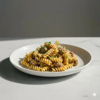 Fusilli alla norcina