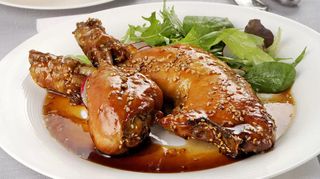 Mezzo galletto al sesamo