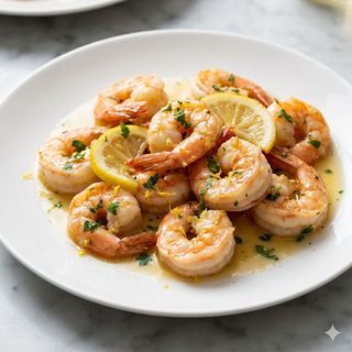 Gamberetti al limone