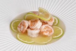 Gamberi al limone