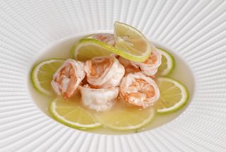 Gamberi al limone
