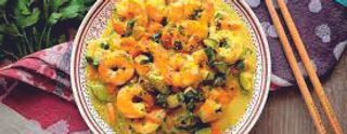 Gamberi curry