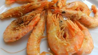 Gamberi fritti