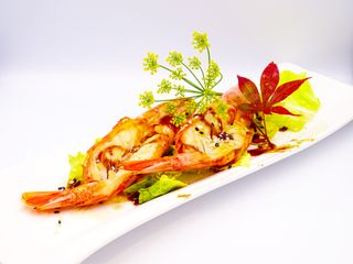 A74. Gamberoni alla piastra