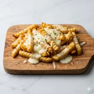 Garlic cheesy chips L