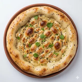 Garlic naan