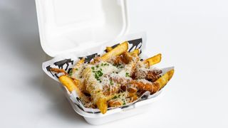 Garlic parm fries