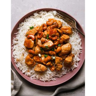 Ginger & cashewnut rice