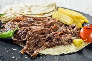 Gyros na tanjiru goveđe meso