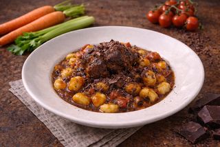 Gnocchi alla coda alla vaccinara