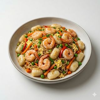 Gnocchi di riso con i gamberi 750 ml