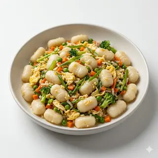 Gnocchi di riso con le verdure 750 ml