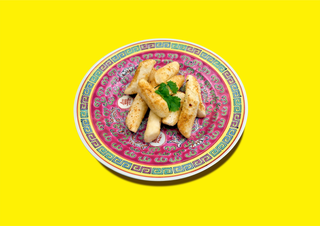 Gnocchi di riso fritti sale e pepe