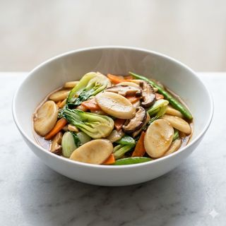 Gnocchi di riso con verdure