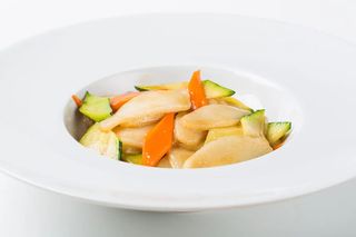 Gnocchi di riso con le verdure