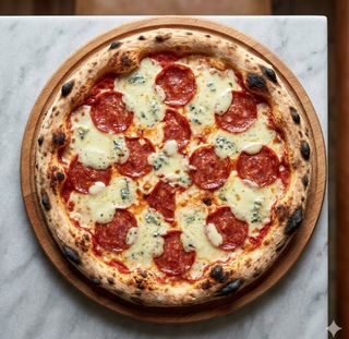 Gorgonzola e salamino