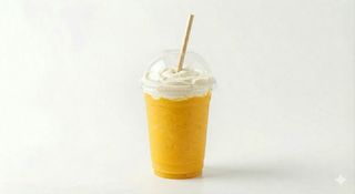 Granita al mango con crema cheese