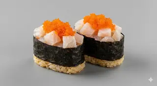 Gunkan pesce bianco