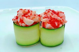 78 Gunkan ebi zucchina 2 pezzi