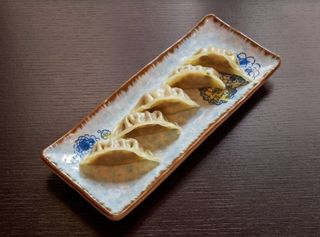 Gyoza al vapore con gamberi e carne di maiale - 5 pezzi