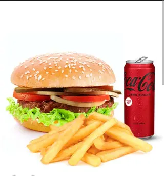 Hamburger sandwich menu