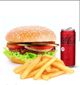 Hamburger sandwich menu