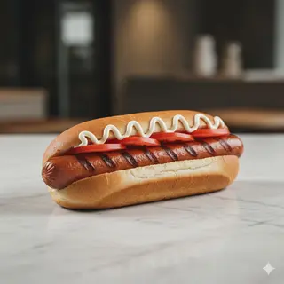 Hot dog semplice