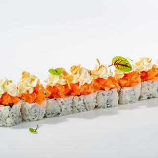 Hot salmon roll senza glutine