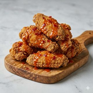 Hot spicy wings