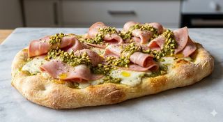 Pinsa pistacchiosa 