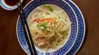Insalata di patate tagliuzzata