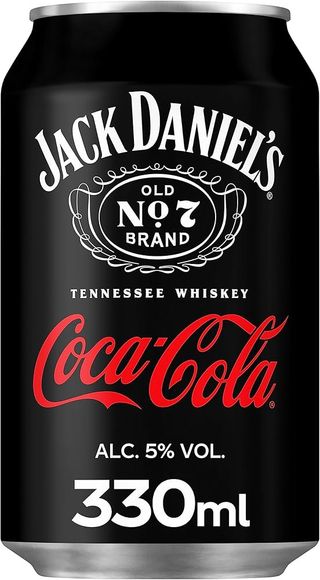 Jack's Daniels lattina 33 cl