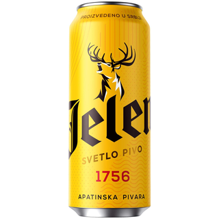 40. Jelen pivo 0.5l啤酒