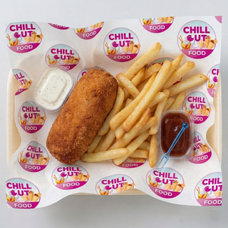 Karađorđeva šnicla i pomfrit