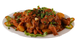 Картошка куурдак с курицей (400г)