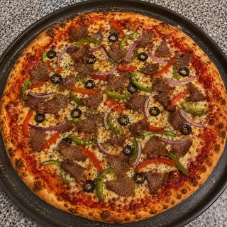 Pizza de Kebab