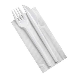 Kit posate e tovagliolo