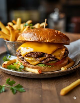 Klasični burger 350 g