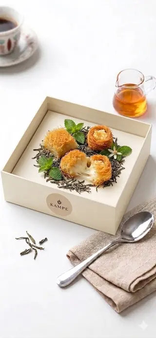 Konafa formaggio