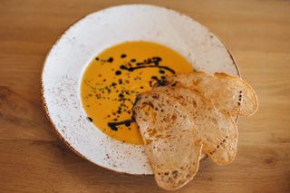 Kremasta supa sa slatkim krompirom i kukuruzom 350g