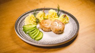 Куриные котлеты с пюре (250г)