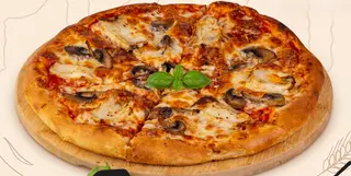 Пицца Курица с грибами (500 г)