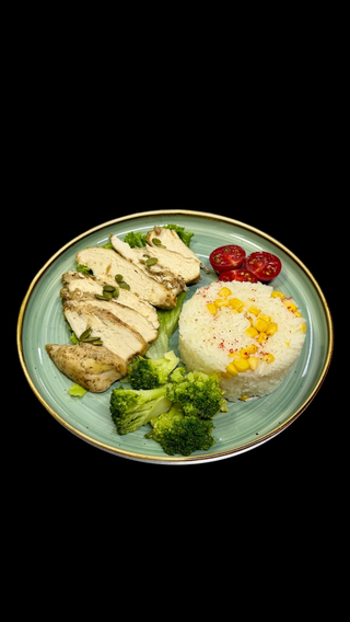 Курица с рисом (350г)