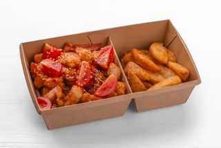 Курица в кисло-сладком соусе (350г)