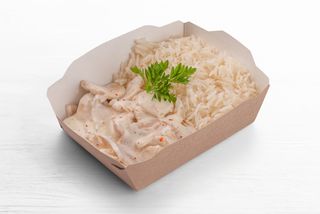 Курица в сливочном соусе (350г)