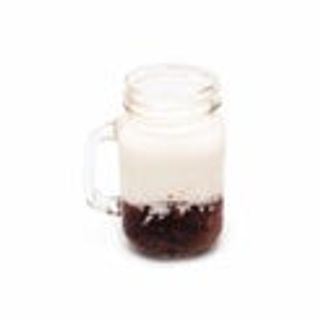 latte con riso nero
