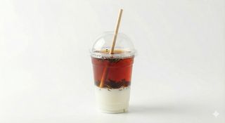 Latte fresco & tè nero di Ceylon