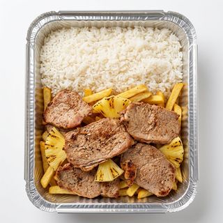 Lombinhos de Porco Grelhados com Ananás