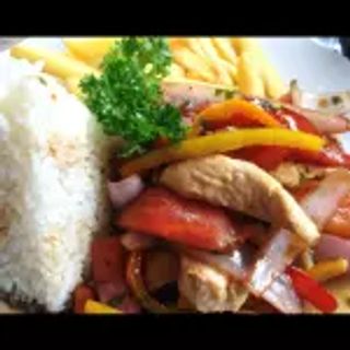 Lomo saltado mixto